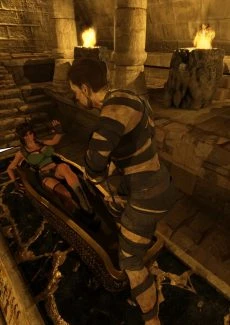 Lara Croft in Taking the Mummy (27)