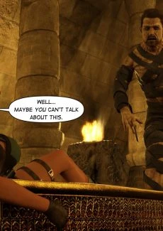 Lara Croft in Taking the Mummy (28)