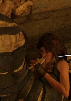 Lara Croft in Taking the Mummy (33)