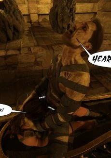 Lara Croft in Taking the Mummy (35)