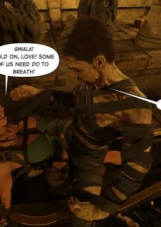 Lara Croft in Taking the Mummy (36)