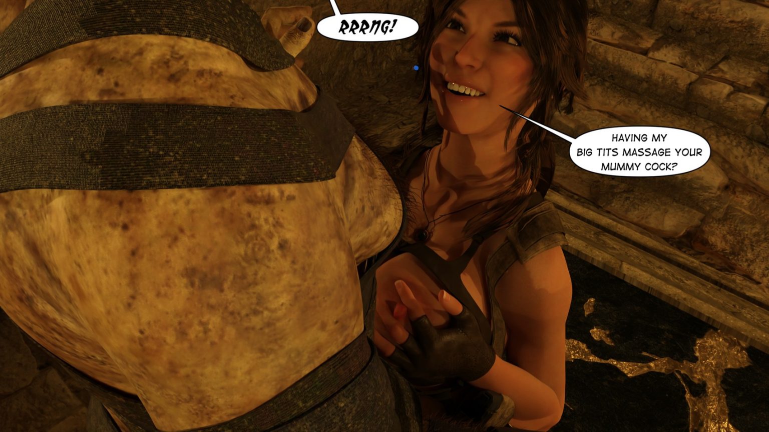 Lara Croft in Taking the Mummy by Whilakers | 18+ Porn Comics