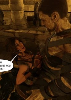 Lara Croft in Taking the Mummy (43)