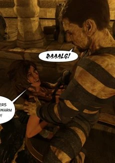 Lara Croft in Taking the Mummy (44)