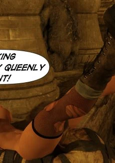 Lara Croft in Taking the Mummy (80)