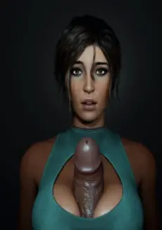 Lara puts her breasts to good use by PYRO