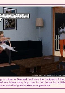School Skipping Sissy (5)