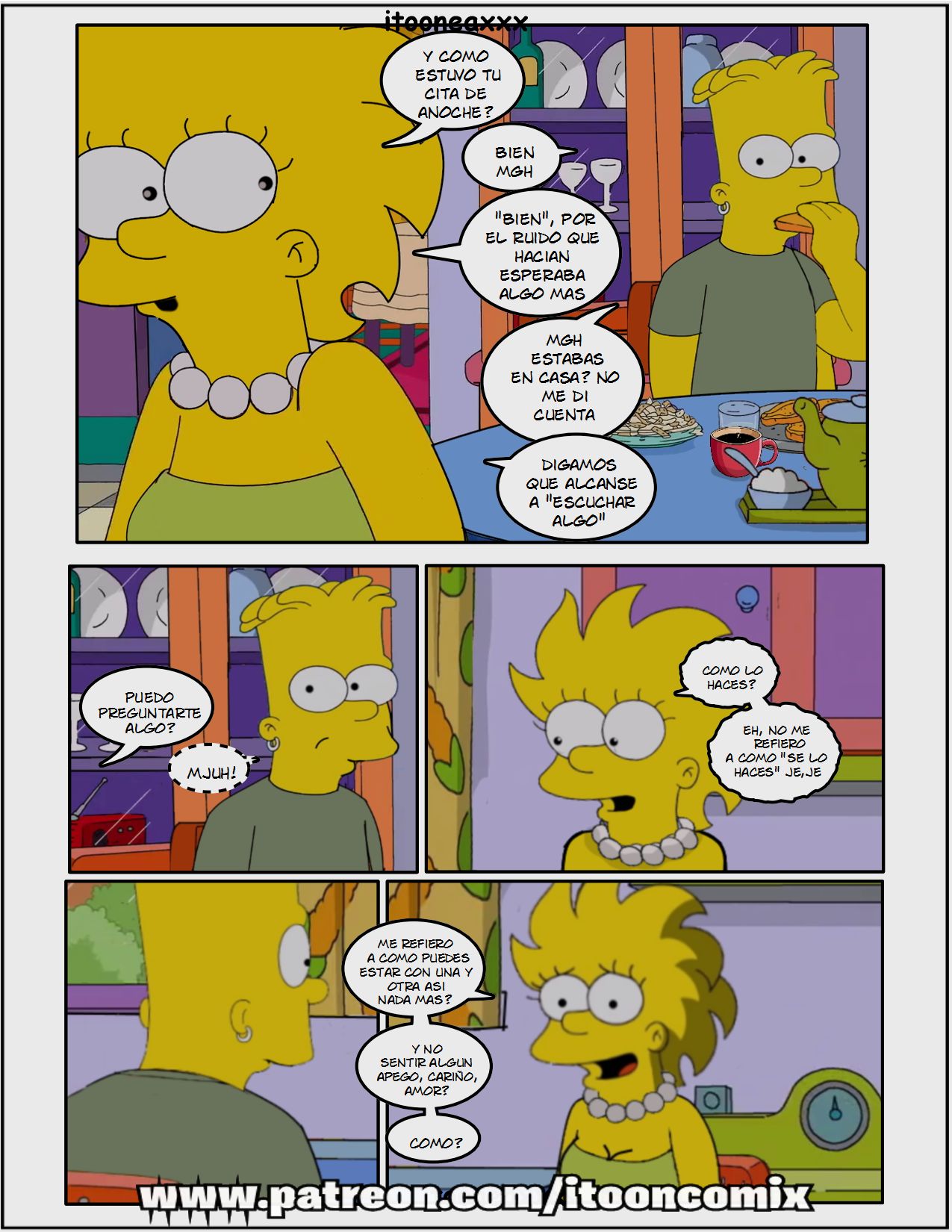 Simpsons porno comic