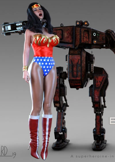 Wonder Woman vs Battle Titan 2 By Live.RD
