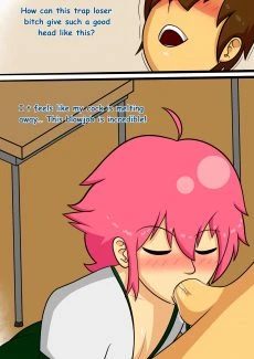 I became a slut because I was a trap loser034
