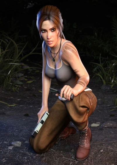 Lara Croft by Zfirrr