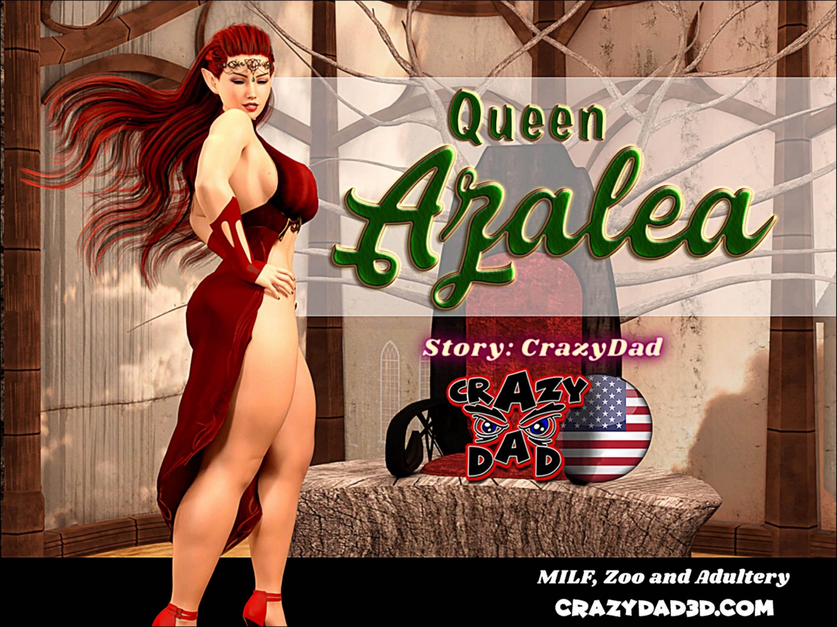 Queen Azalea by CrazyDad3D | 18+ Porn Comics