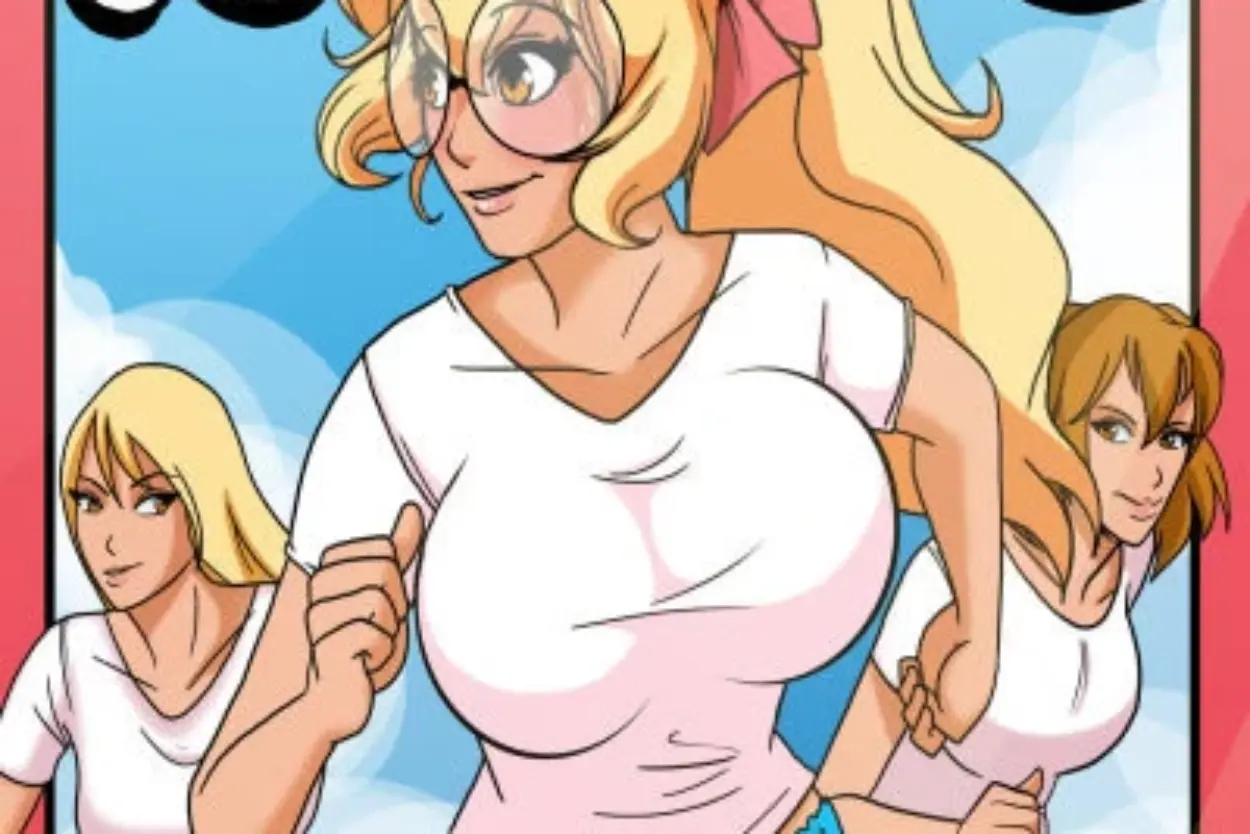 Full comic cover of Red Lace by Pinkandpeachy