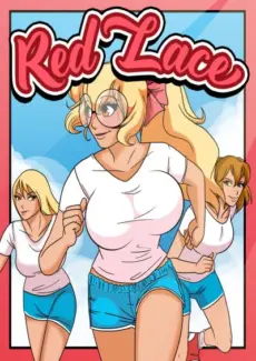 Red Lace by Pinkandpeachy