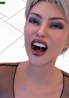 Sexy Blonde and Her Meal (10)
