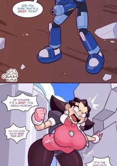 Tron Bonne and Mega-Dweeb 012