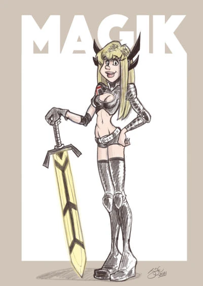 (X-Men) Uncanny Magik by [Sinope]