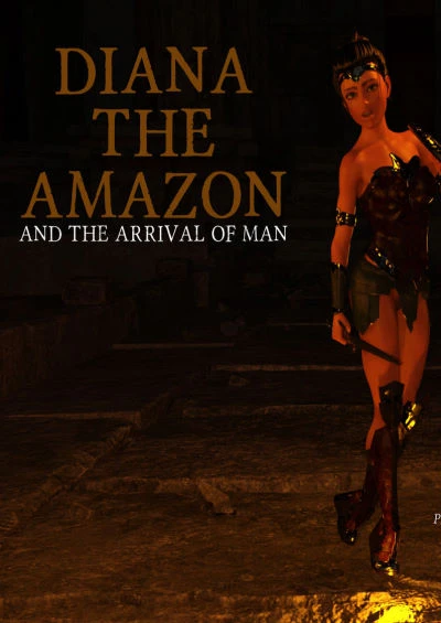 Diana the Amazon and the Arrival of Man by Whilakers