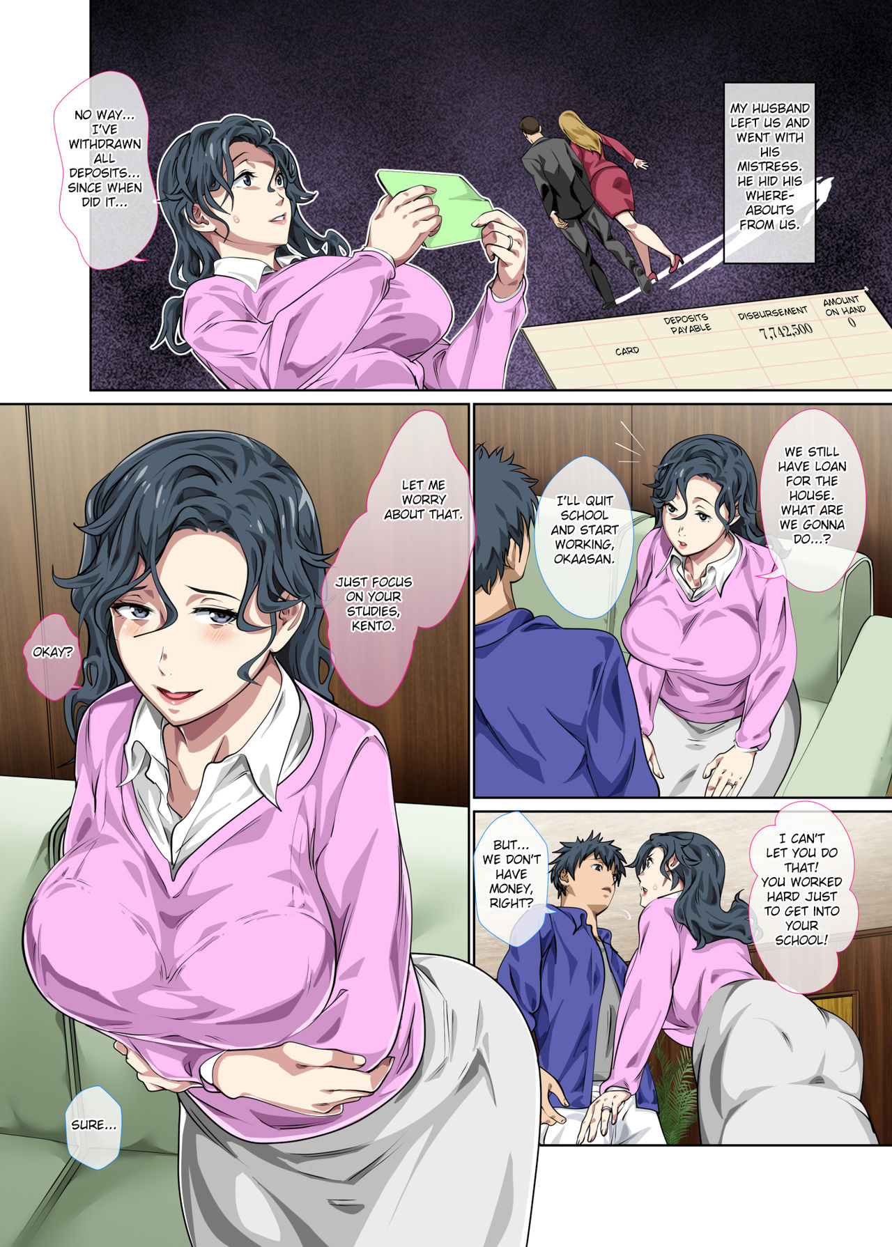 Circle Spice - Nakadashi With Mom | 18+ Porn Comics