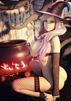 Topless Witch (23)