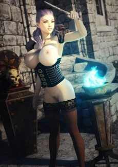 Topless Witch (24)