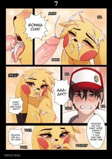 Trainer Red with Pikachu007