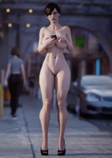 14_City_street_female_nude