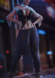 52_Sidewalk_futa_clothed
