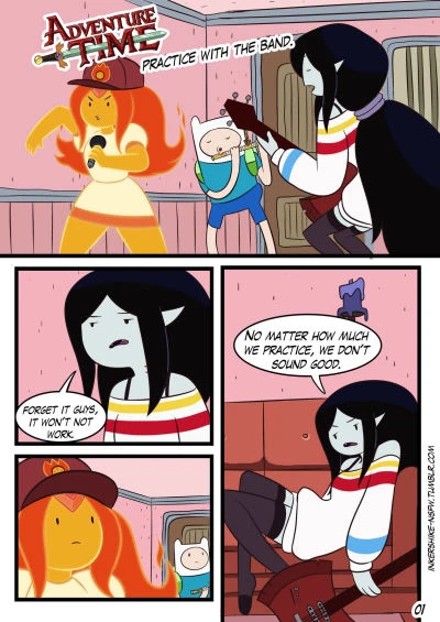 Adventure time – Practice With The Band