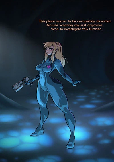 Dark Samus corruption [Toby_Art]
