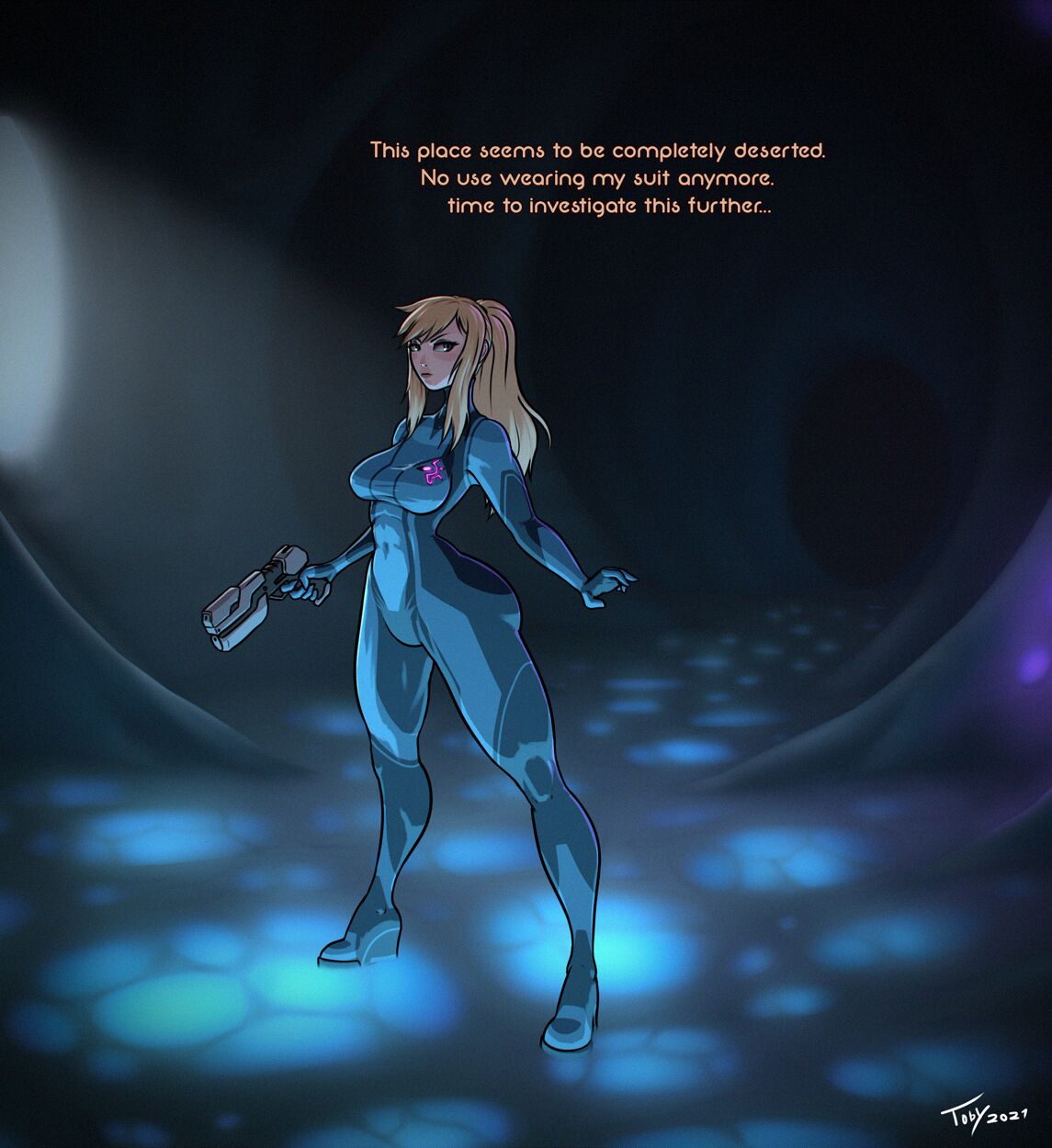 Dark Samus corruption [Toby_Art] | 18+ Porn Comics