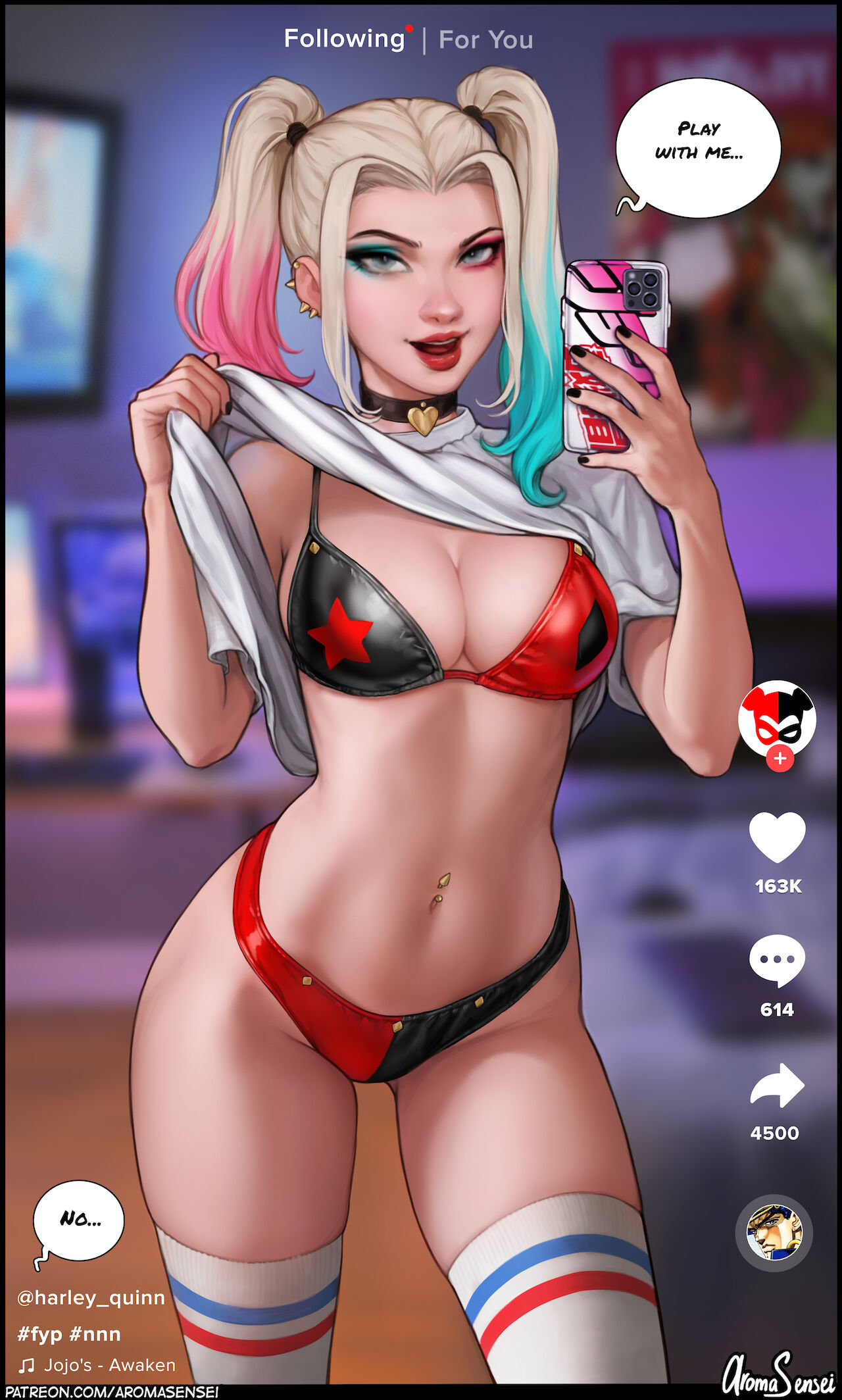 Harley quinn hentai comic