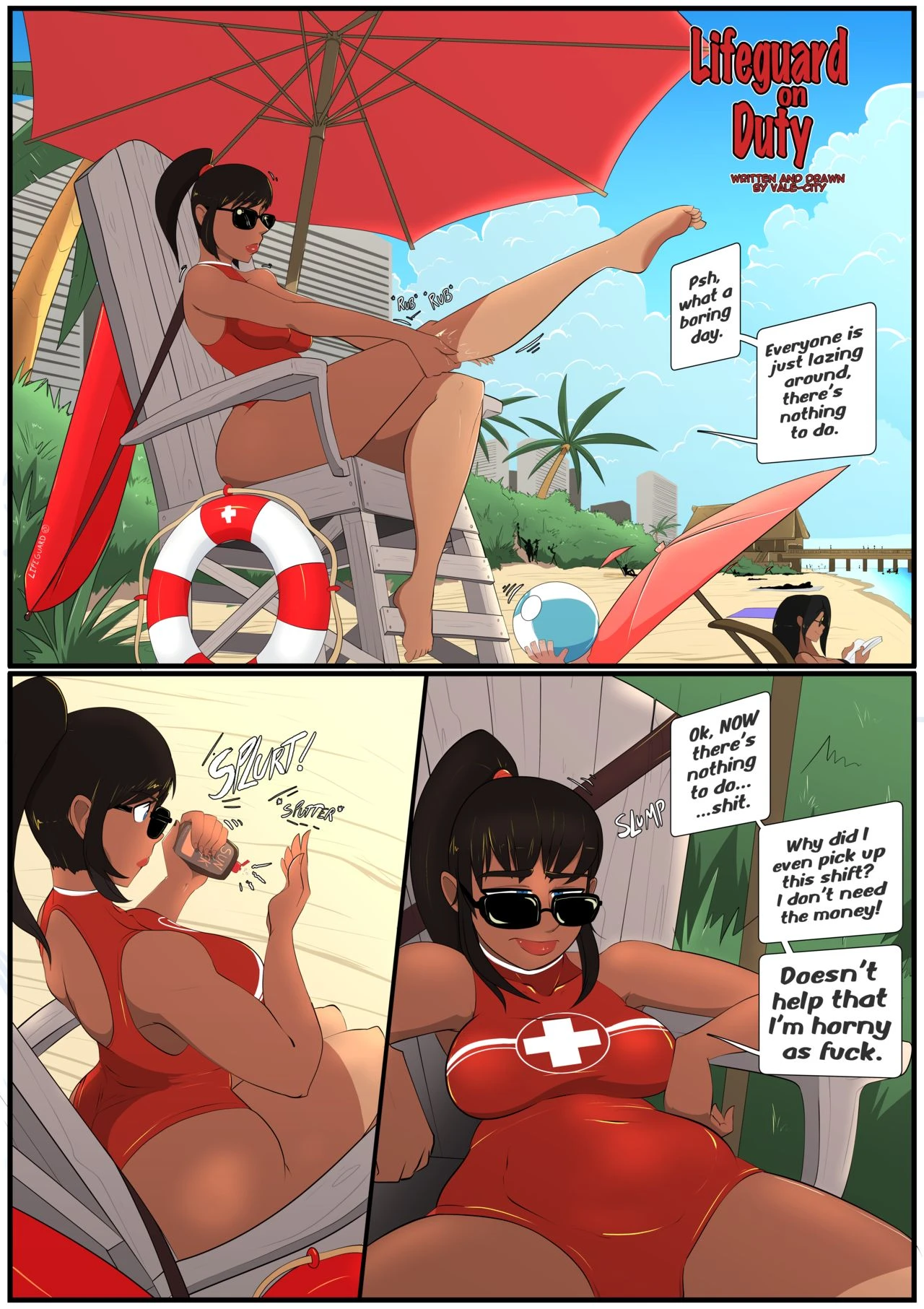Vale-City] Lifeguard on Duty | All Porn Comics