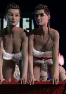 Mr & Ms Clause with help (3)