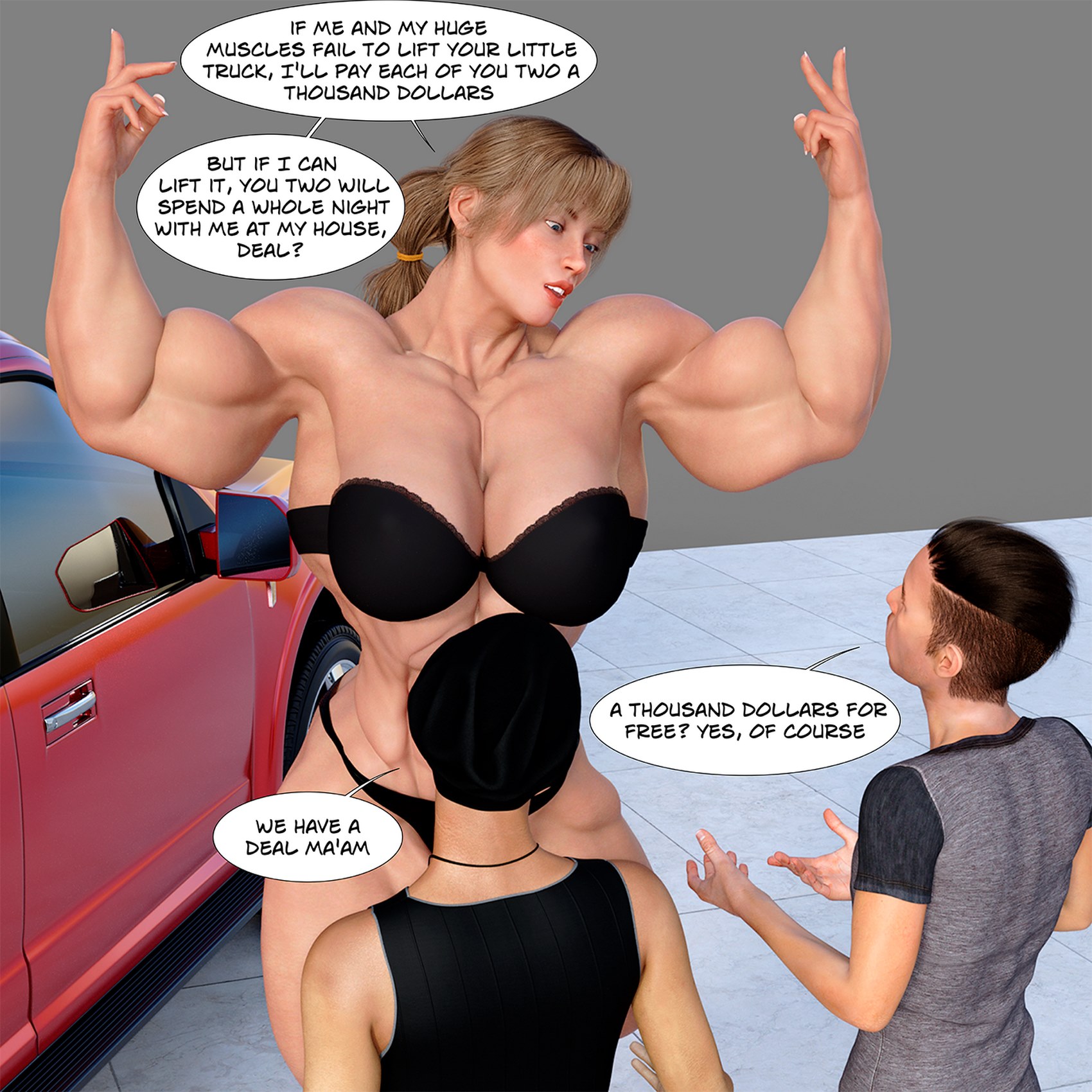 Slave - Muscle Deal | 18+ Porn Comics