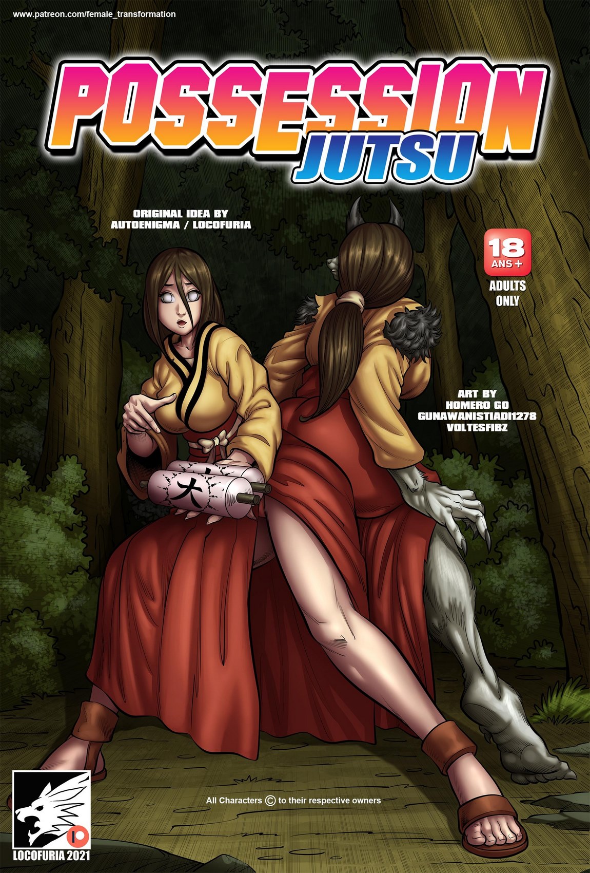 Locofuria - Possession Jutsu [Naruto] | 18+ Porn Comics