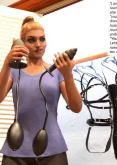 Self-Bondage ponygirl (11)