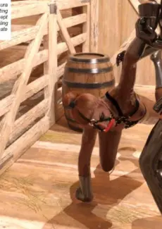 Self-Bondage ponygirl (44)