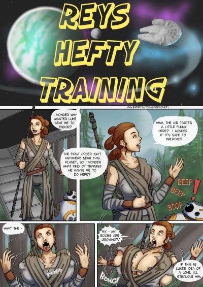 Star Wars – Rey’s Hefty Training-UberMonkey