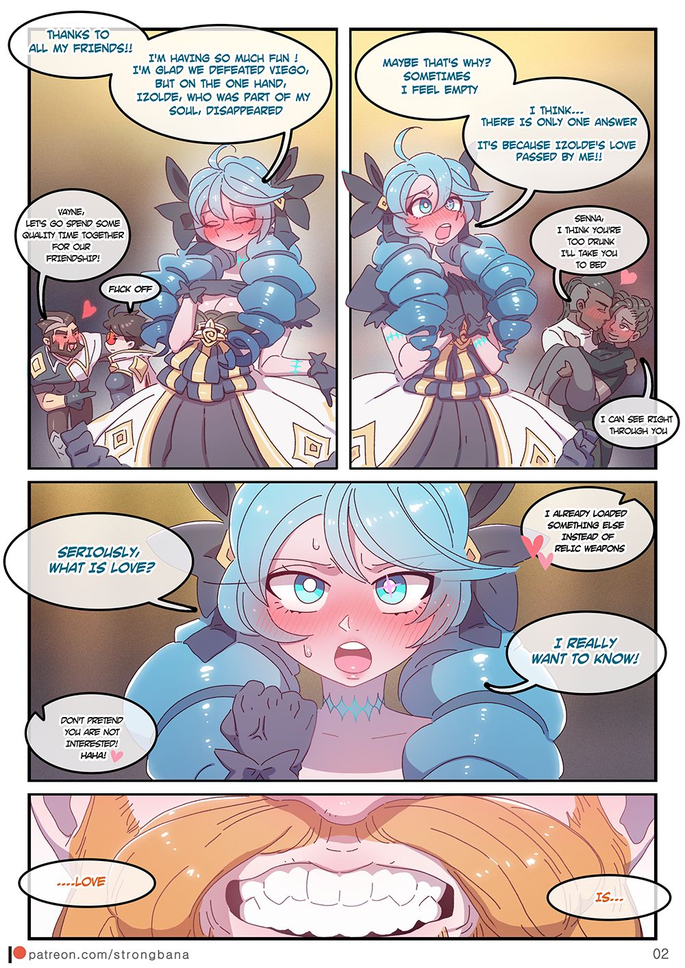 Strong Bana] TOO MUCH LOVE WILL FILL YOU | 18+ Porn Comics