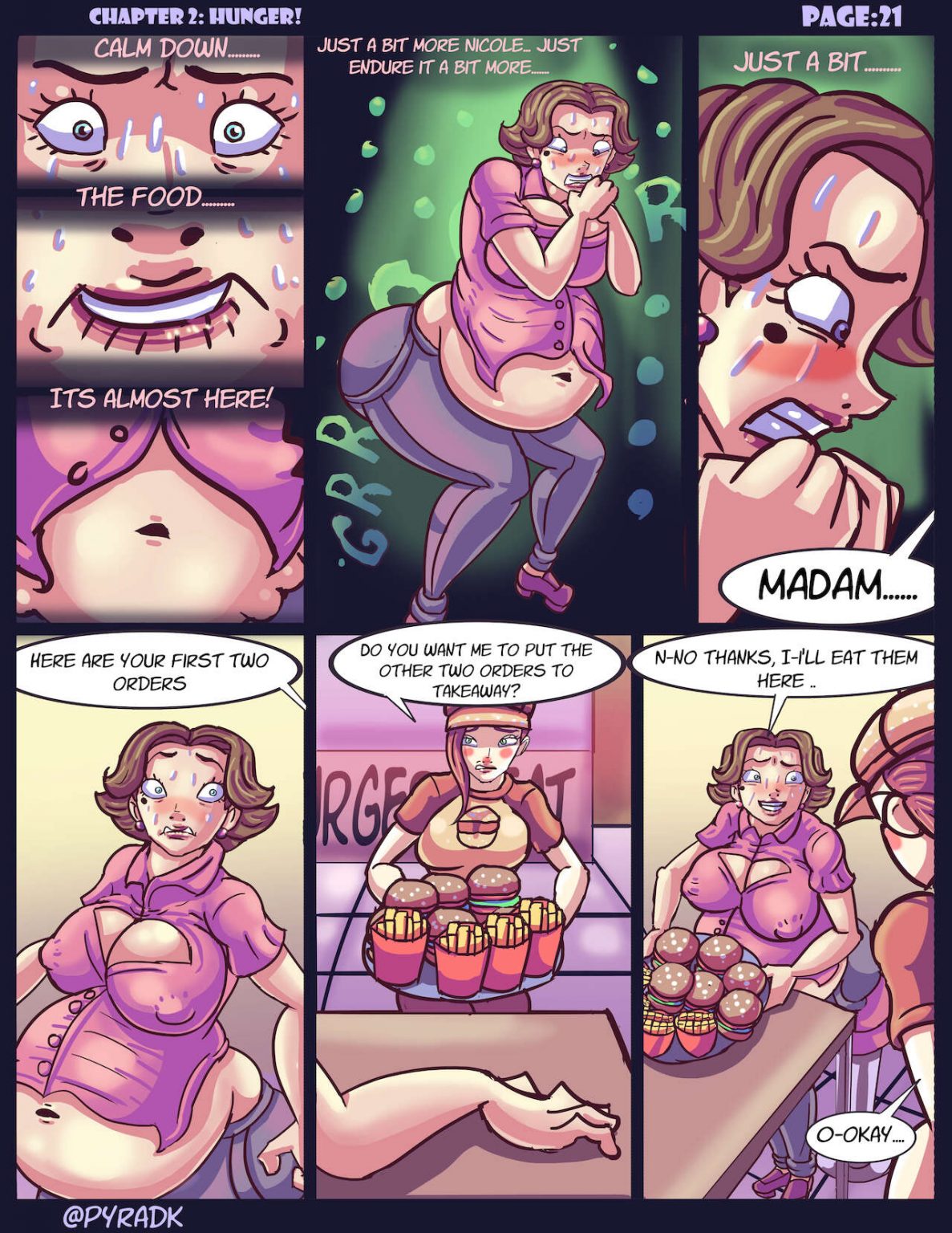 Alien belly porn comic