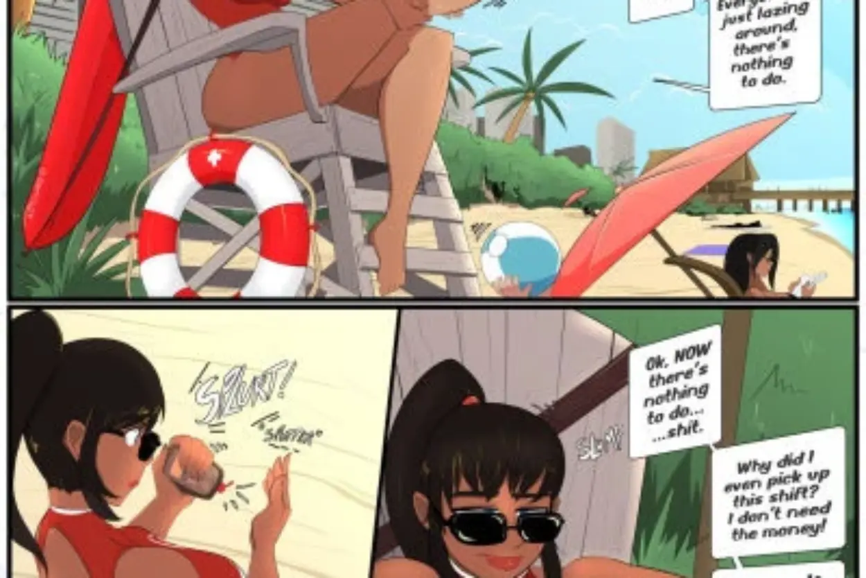 [Vale-City] Lifeguard on Duty | All Porn Comics