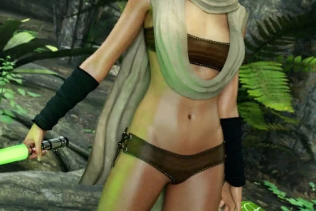 The full image of a woman consumed by a plant a goddess reborn