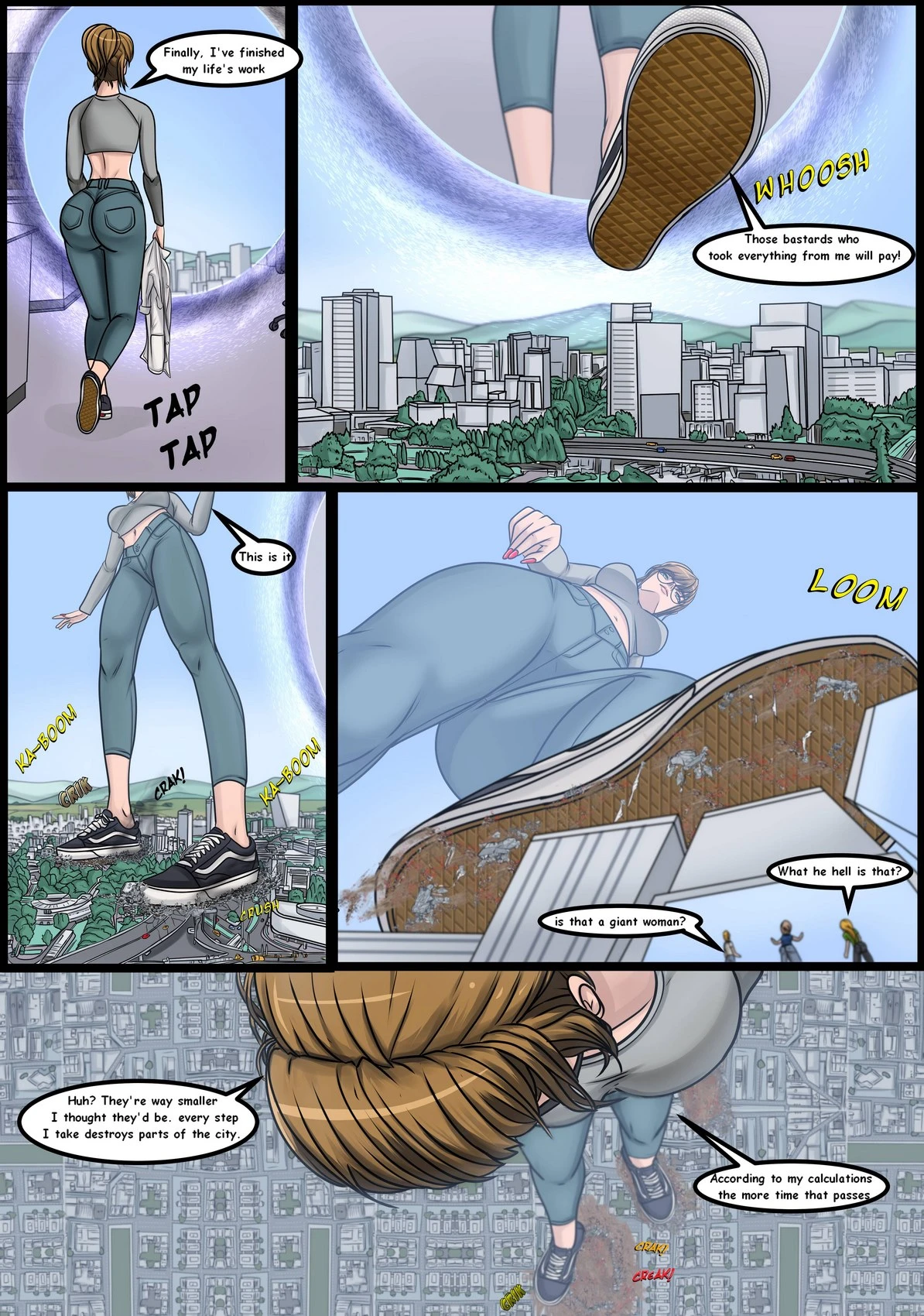 LostPerras - Cammy Destroy the City | All Porn Comics