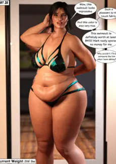 Caroline Putting Weight (70)