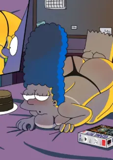 Chocolate cake, GameBoy and Marge (12)