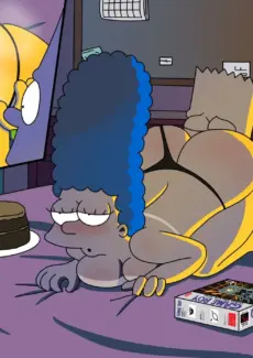 Chocolate cake, GameBoy and Marge (13)