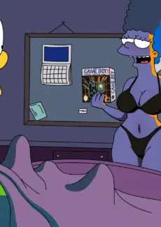 Chocolate cake, GameBoy and Marge (17)