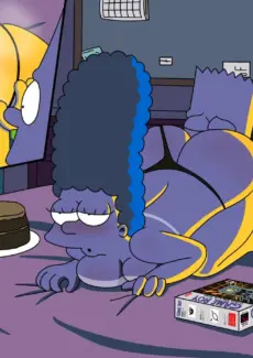 Chocolate cake, GameBoy and Marge (3)