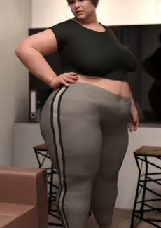 Goth BBW To Blonde (4)